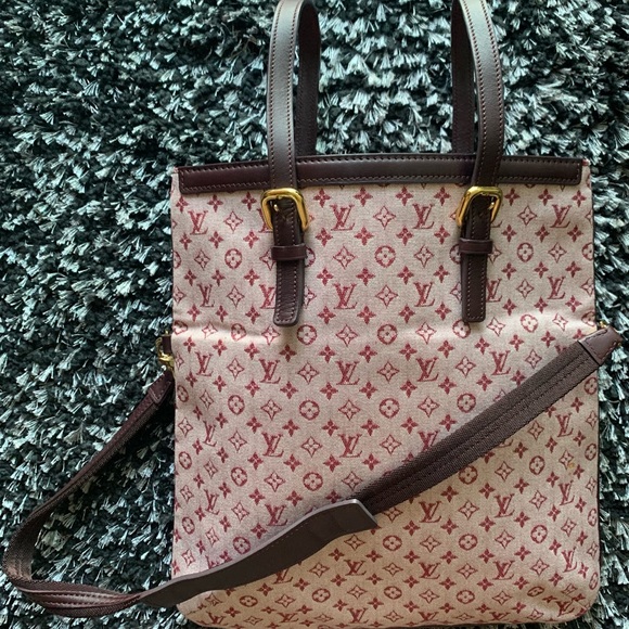 Authentic Louis Vuitton Monogram Mini Lin Françoise Shoulder Bag - Picture 6 of 12